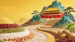 国风五谷丰登主题提示词